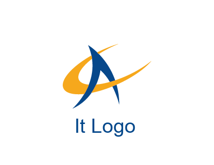 letter C and Letter A intertwining accounting logo
