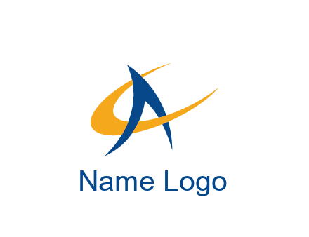 letter C and Letter A intertwining accounting logo