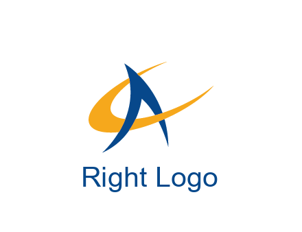 letter C and Letter A intertwining accounting logo