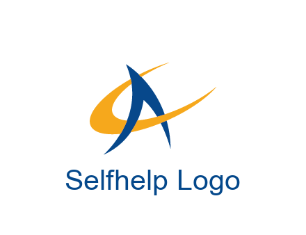 letter C and Letter A intertwining accounting logo
