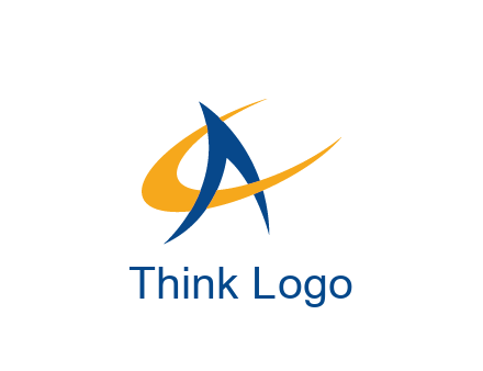 letter C and Letter A intertwining accounting logo