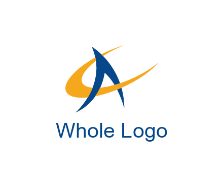 letter C and Letter A intertwining accounting logo