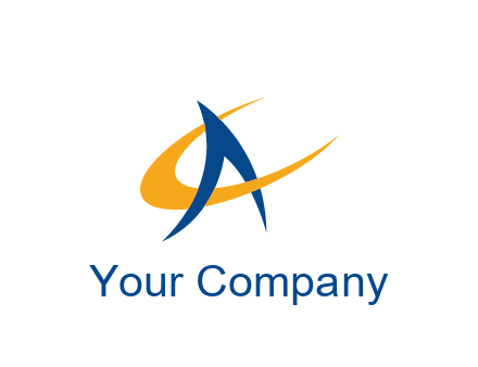 letter C and Letter A intertwining accounting logo