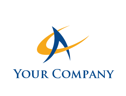 letter C and Letter A intertwining accounting logo