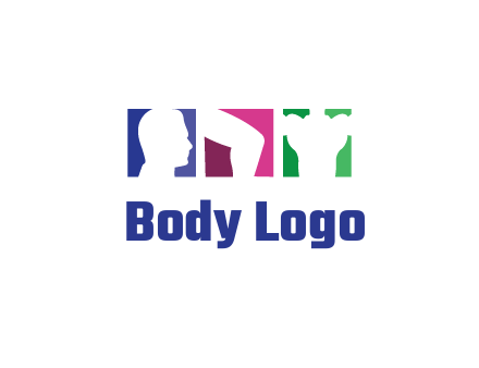 body parts in frames medical logo