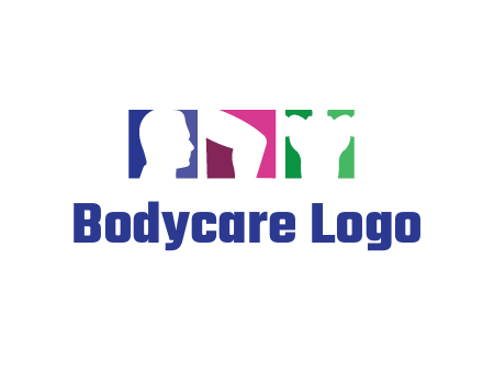 body parts in frames medical logo