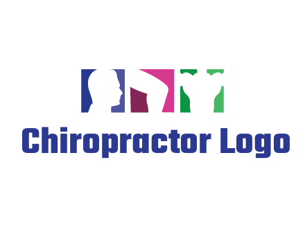 body parts in frames medical logo