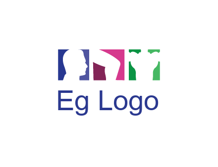 body parts in frames medical logo