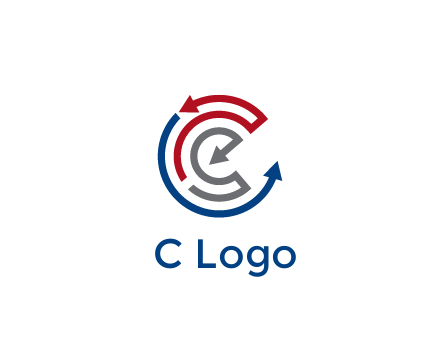 maze pattern arrows communication logo