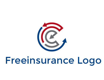 maze pattern arrows communication logo