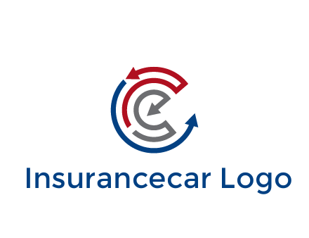 maze pattern arrows communication logo