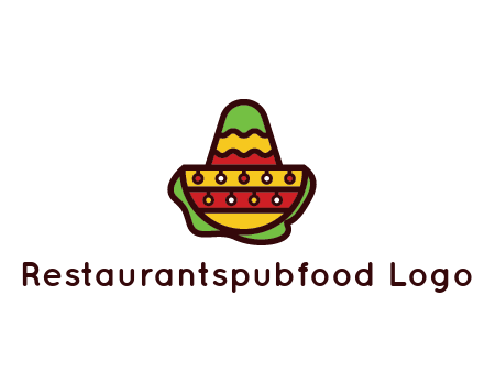 taco hat restaurant logo