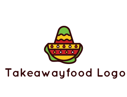 taco hat restaurant logo