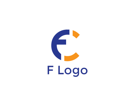 letter F and C finance logo