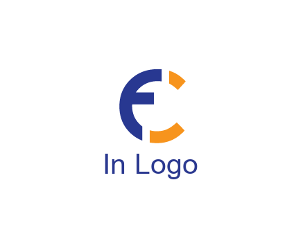 letter F and C finance logo