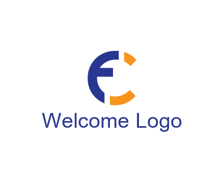 letter F and C finance logo