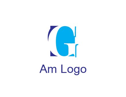 letter G fashion logo