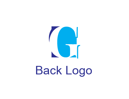 letter G fashion logo