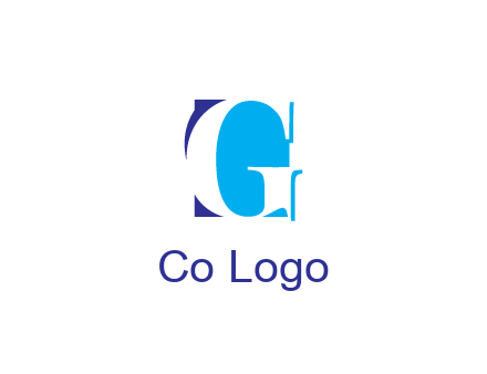 letter G fashion logo