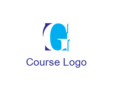 letter G fashion logo