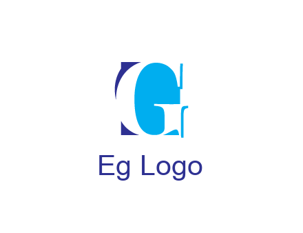 letter G fashion logo