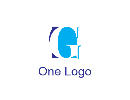 letter G fashion logo