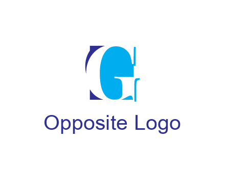 letter G fashion logo