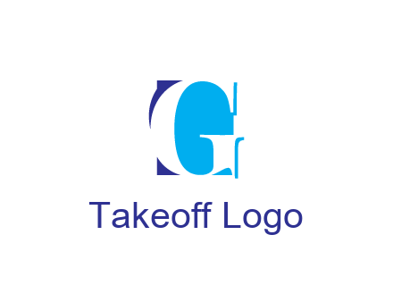 letter G fashion logo