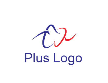 line art teeth dental logo