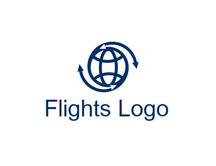 Flight Options Logo Free Flights Logo Designs - DIY Flights Logo Maker - Designmantic.com