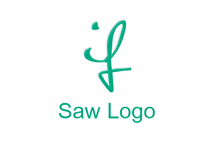 calligraphic letter IF