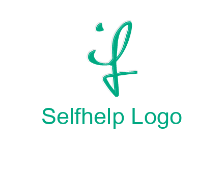calligraphic letter IF