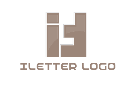 blocky shapes forming letter FIT
