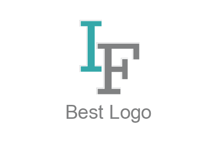 letter IF together