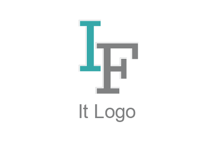 letter IF together