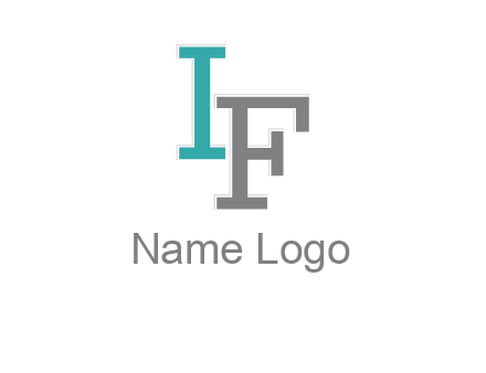 letter IF together