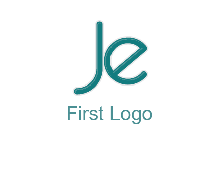 letter JE together