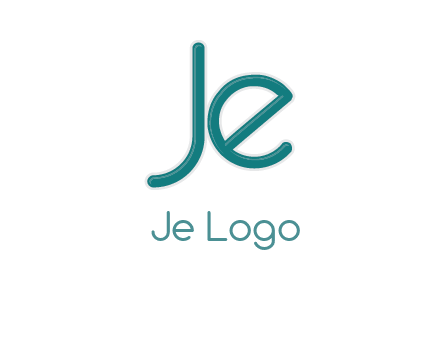 letter JE together