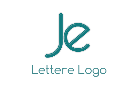 letter JE together