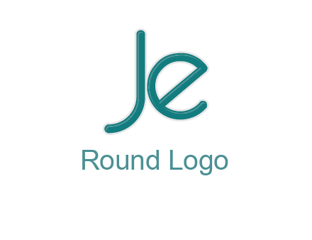 letter JE together