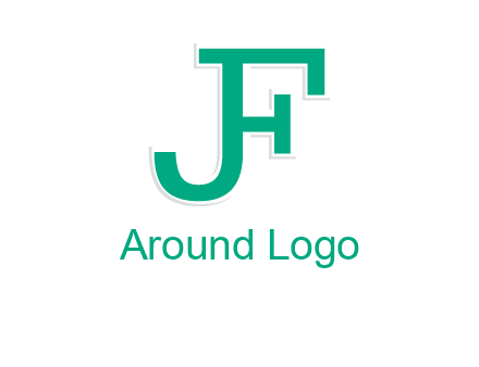 letter F forming from letter J