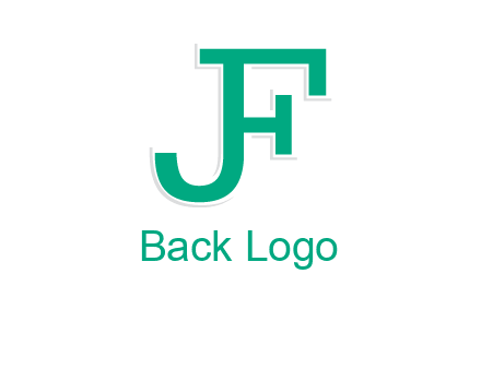 letter F forming from letter J
