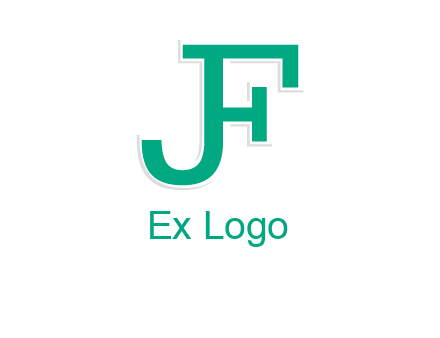 letter F forming from letter J
