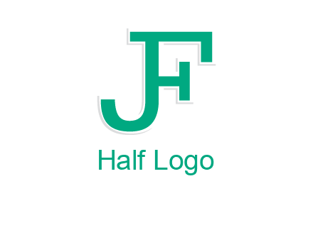 letter F forming from letter J