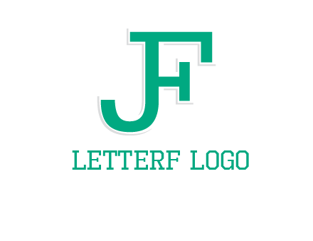 letter F forming from letter J