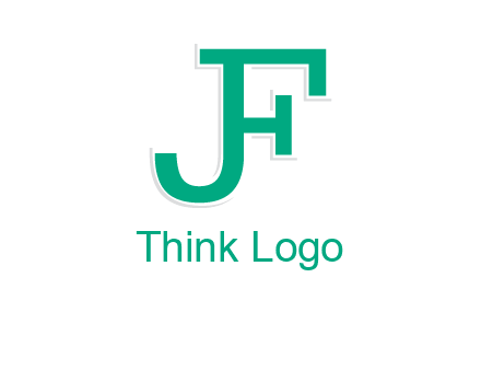 letter F forming from letter J