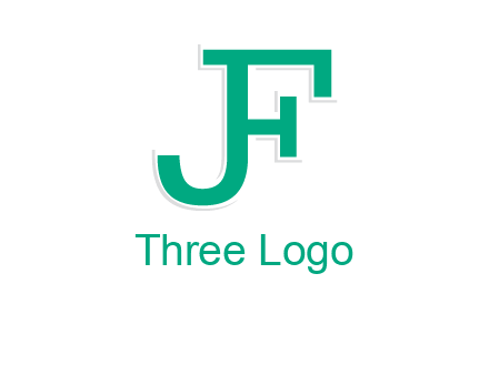 letter F forming from letter J
