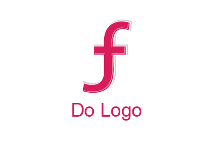 curved line forming letter JF together