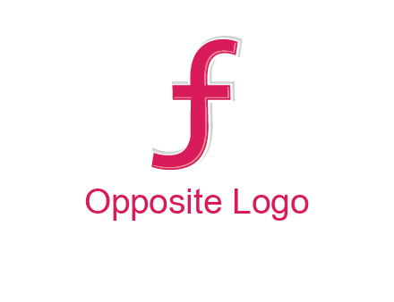curved line forming letter JF together