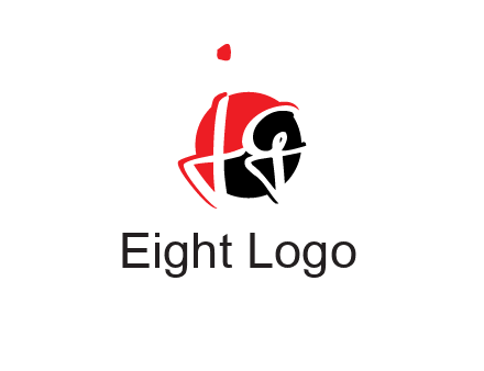 letter j and g inside the circle logo